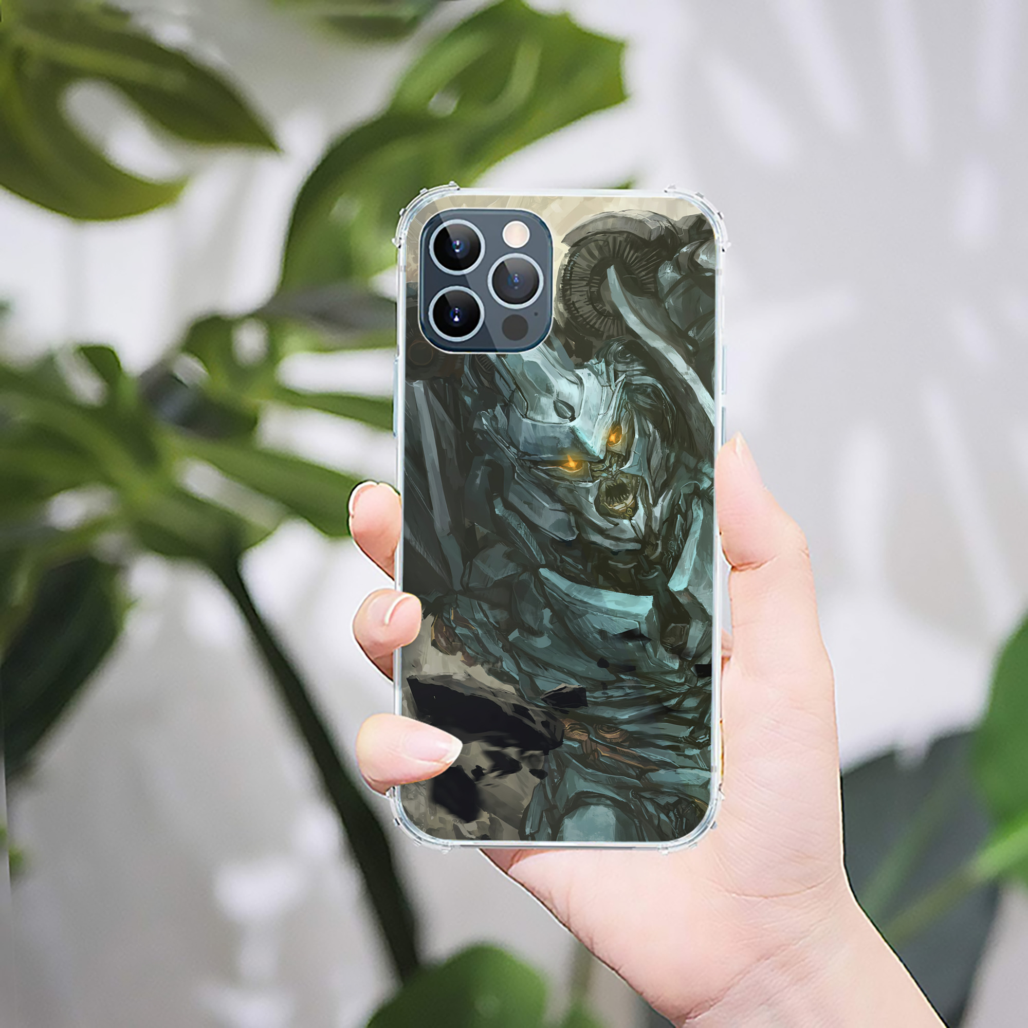 （画像用） Transformers トランスフォーマー 【iPhone 12シリーズ対応】透明スマホケース（クリアソフトケース）